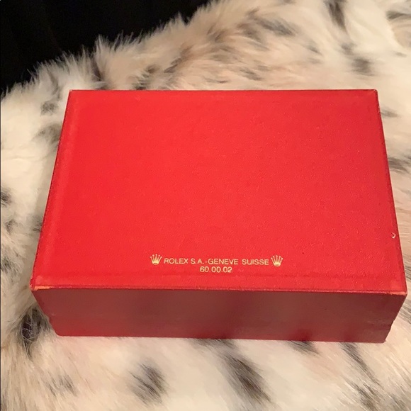 Vintage Red Leather Rolex Case - Picture 3 of 4